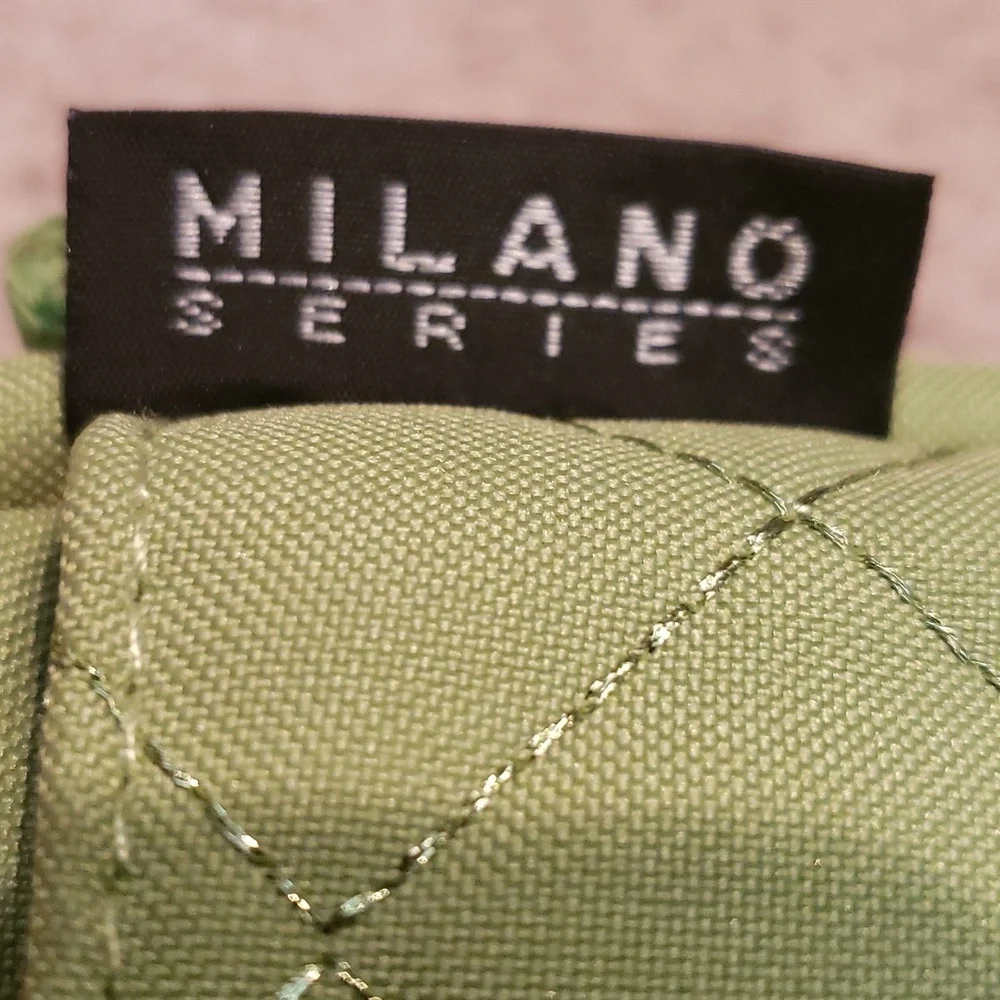 Milano lime green laptop bag